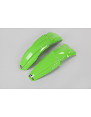 Kit garde-boue avant & arrière UFO Couleur OEM Kawasaki KX250F/KX450F