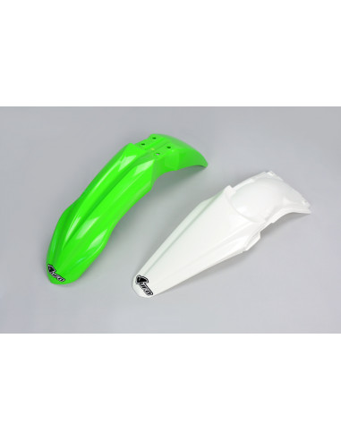 Kit garde-boue avant & arrière UFO Couleur OEM Kawasaki KX250F/KX450F