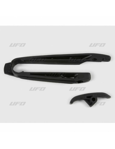 UFO Chain Slider + Lower Chain Sliding Piece Kit Black KTM