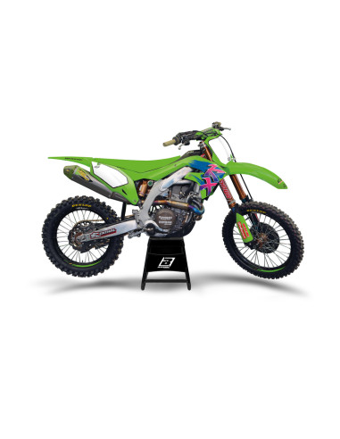 BLACKBIRD Retro Complete Graphic Kit - Kawasaki KX125/250