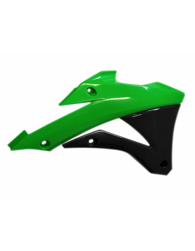 Ouïes de radiateur RACETECH vert KX 85