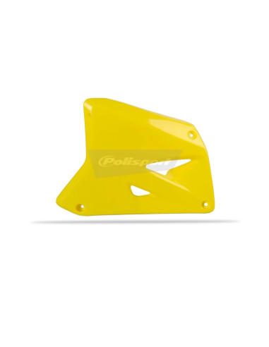 POLISPORT Radiator Covers Yellow Suzuki RM85