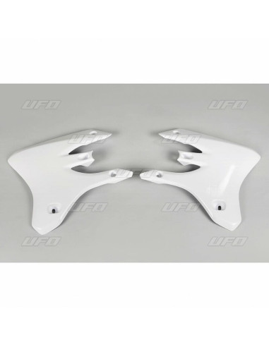 Ouïes de radiateur UFO blanc Yamaha WR250F/450F