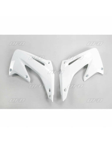 Ouïes de radiateur UFO blanc Honda CR125R/250R