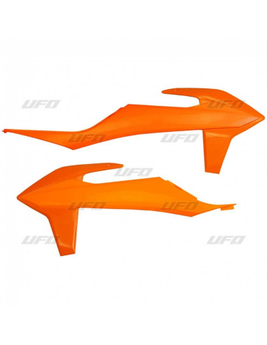 Ouïes de radiateur UFO orange fluo KTM SX/SX-F