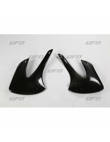 Ouïes de radiateur UFO noir Kawasaki KX85/80