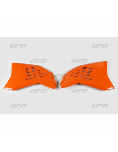 Ouïes de radiateur UFO orange KTM SX65