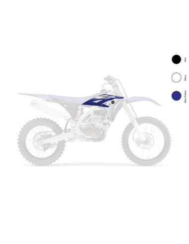 UFO Radiator Covers White Yamaha WR450F