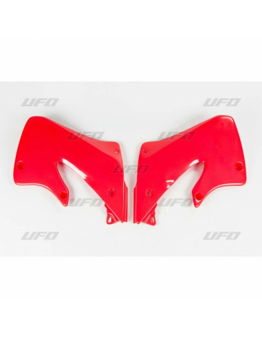 Ouïes de radiateur UFO rouge Honda CR125R/250R