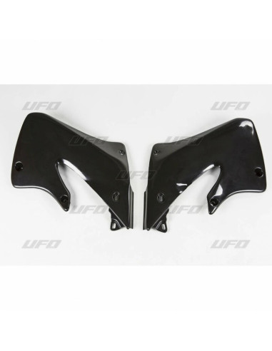 UFO Radiator Covers Black Honda CR125R/250R