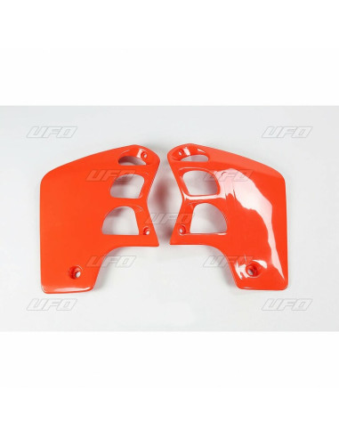 Ouïes de radiateur UFO orange Honda CR500R