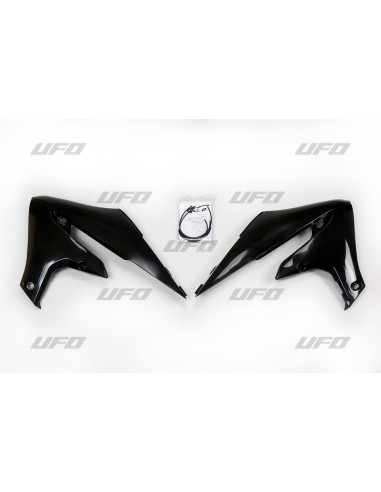 UFO Radiator Covers Black Yamaha YZF450F