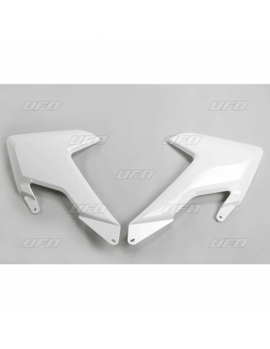 UFO Radiator Covers White Husqvarna FC