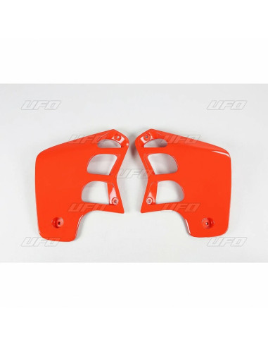 Ouïes de radiateur UFO orange Honda CR125R/250R