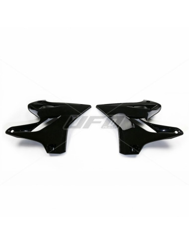 UFO Radiator Covers Black Yamaha YZ125/250