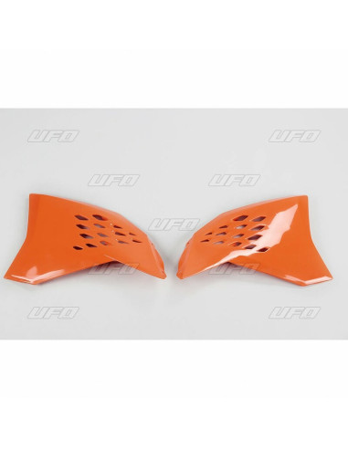 Ouïes de radiateur UFO orange KTM