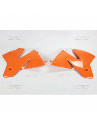 Ouïes de radiateur UFO orange KTM