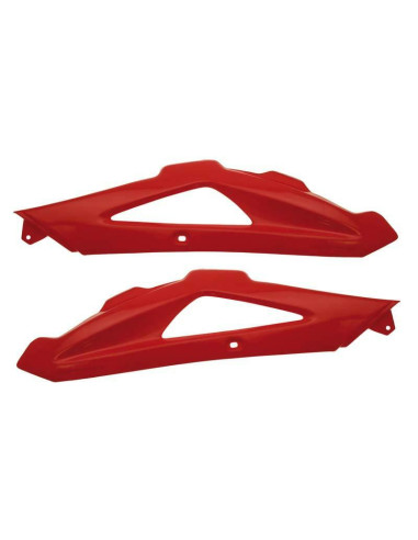 UFO Upper Radiator Covers Red Husqvarna