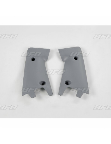 Ouïes inférieures de radiateur UFO graphite Husqvarna WR/CR125/250