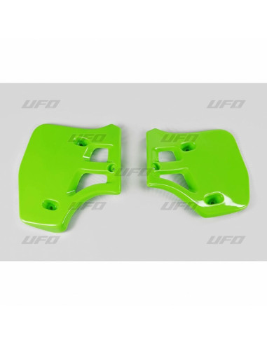 UFO Radiator Covers Green Kawasaki KX250/500