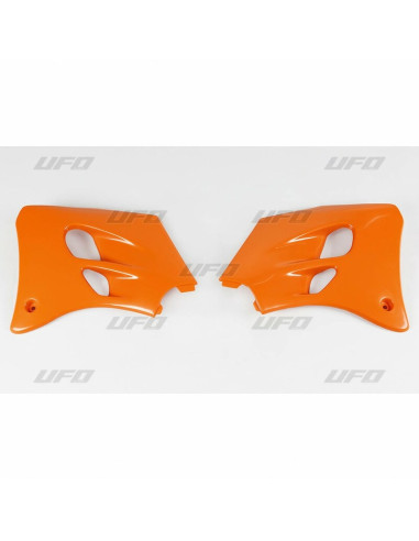 Ouïes de radiateur UFO orange KTM SX60/65