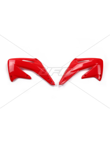 Ouïes de radiateur UFO rouge Honda CRF450R