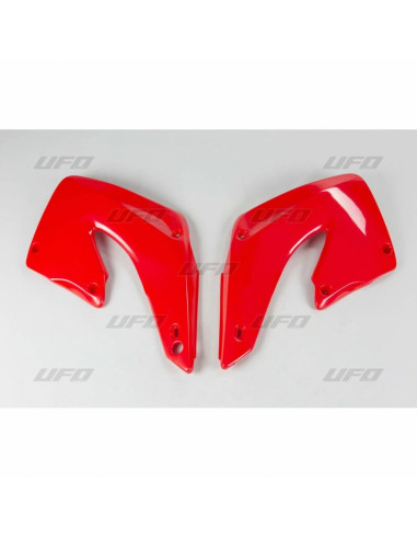 Ouïes de radiateur UFO rouge Honda CR125R/250R