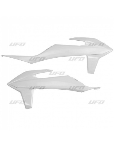 UFO Radiator Covers White KTM SX/SX-F