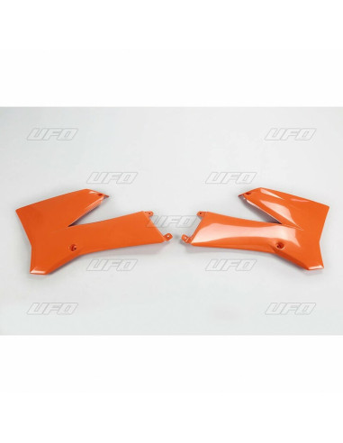 Ouïes de radiateur UFO orange KTM SX85