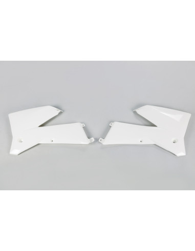 UFO Radiator Covers White KTM