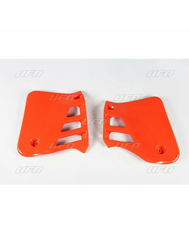 Ouïes de radiateur UFO orange Honda CR125R