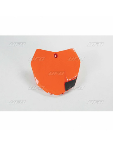 UFO Front Number Plate Orange KTM