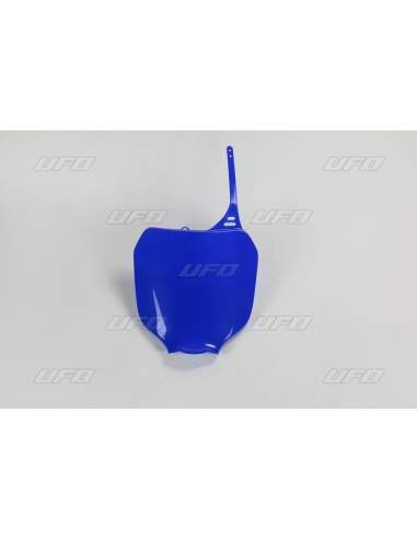 UFO Front Number Plate Blue Yamaha