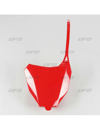 UFO Front Number Plate Red Honda CRF450R/RX