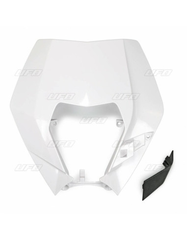 UFO Front Plate KTM White