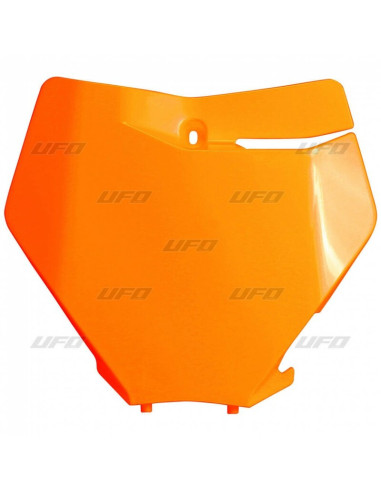 Plaque numéro frontale UFO orange KTM SX/SX-F