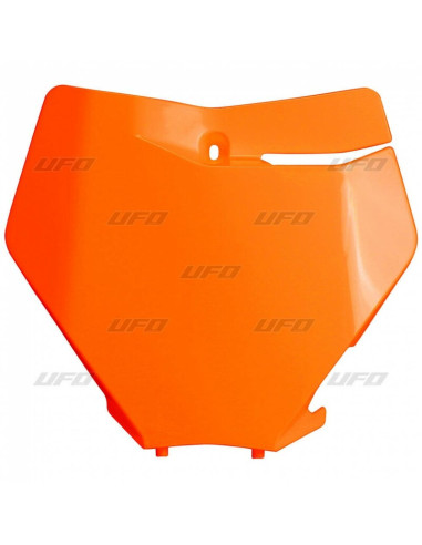 Plaque numéro frontale UFO orange fluo KTM SX/SX-F