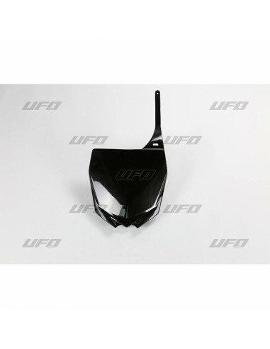 UFO Front Number Plate Black Yamaha