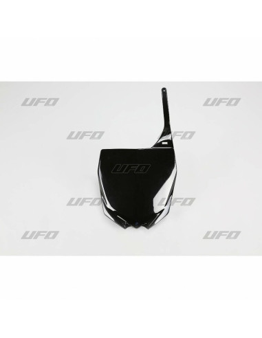 Plaque numéro frontale UFO noir Yamaha YZ125/250