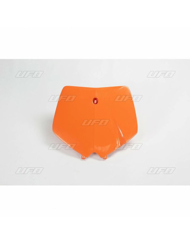 UFO Front Number Plate Orange KTM