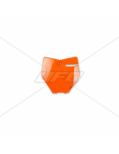 Plaque numéro frontale UFO orange KTM SX125/150 & SX-F