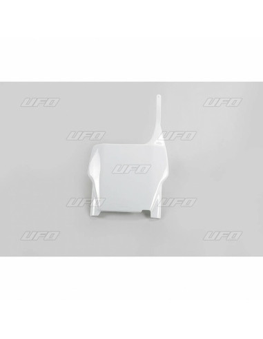 UFO Front Number Plate White Honda