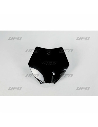 UFO Front Number Plate Black KTM SX85