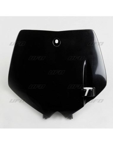 UFO Front Number Plate Black KTM SX65/EXC125