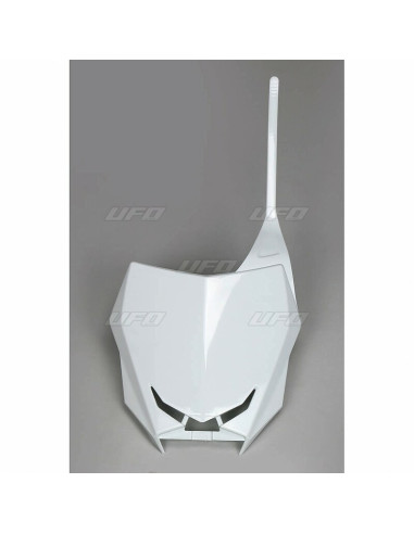 Plaque numéro frontale UFO blanc Suzuki RM-Z450