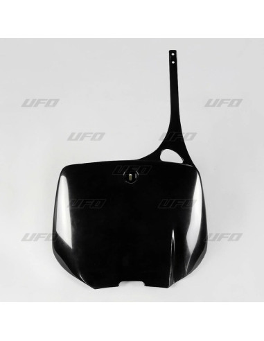 UFO Front Number Plate Black KTM