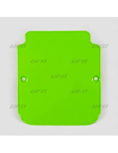 UFO Front Number Plate Green Kawasaki