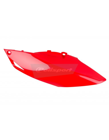 Plaques latérales POLISPORT rouge Honda CRF250R/CRF450R