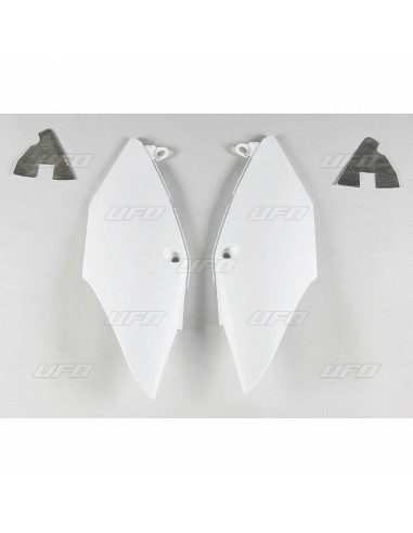 UFO Side Panels White Honda CRF250R/450R/RX
