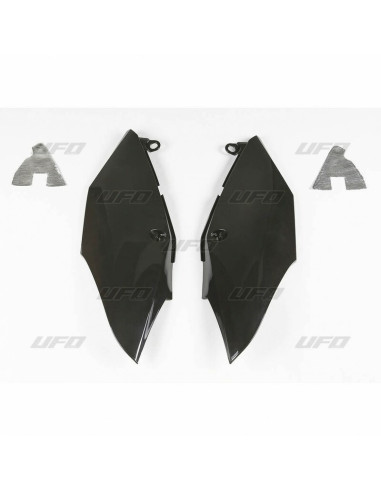UFO Side Panels Black Honda CRF250R/450R/RX
